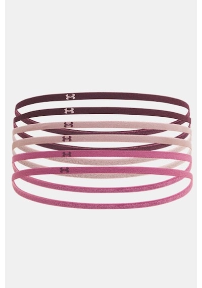 Under Armour W Mini Elastic 6pk Kadın Saç Bandı Bordo