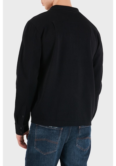 Fred Perry Logolu % 100 Pamuk Klasik Yaka Gömlek Erkek Gömlek K3311 102 Siyah SİYAH