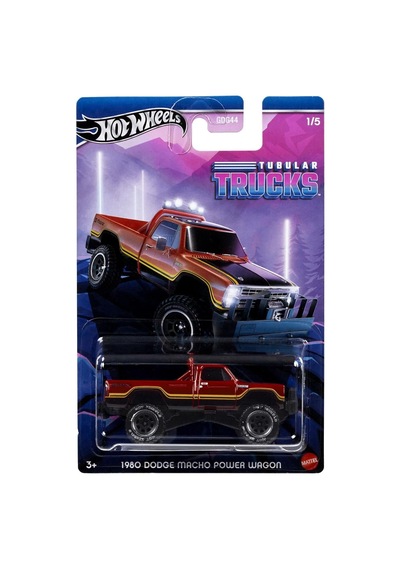 Uzun Kart Tubular Trucks 1980 Dodge Macho Power Wagon Açık Bej