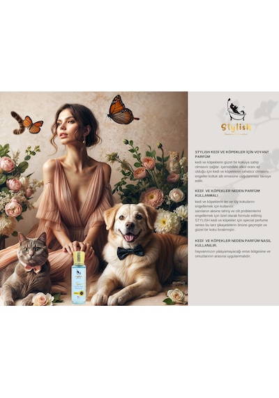 Stylish Kedi Köpekler İçin Exculusive Parfüm Serisi Voyant