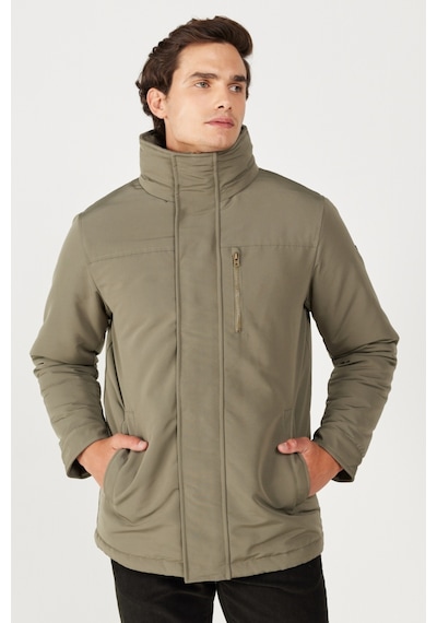Wrangler Regular Fit Normal Kesim Kapüşonlu Yeşil Parka W40BWWX45 Yeşil Wrangler Regular Fit Normal Kesim Kapüşonlu Yeşil Parka W40BWWX45 Yeşil