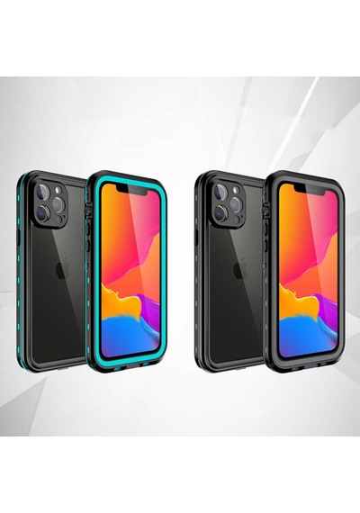 Apple Uyumlu iPhone 13 Pro Max Kilif Su Geçirmez 1-1 Silikon Kapak 522818357