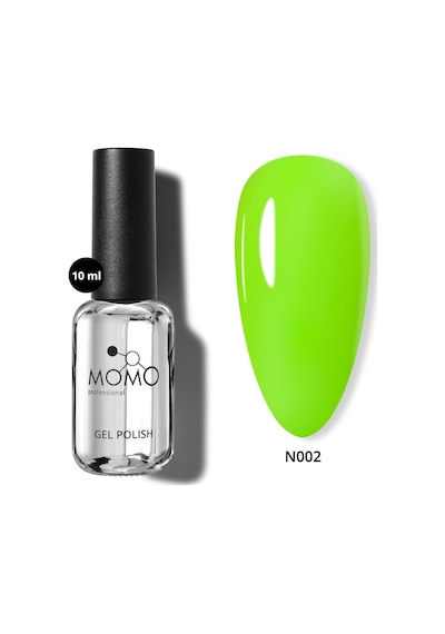 Momo Professional Kalıcı Oje N002 Neon Yeşil 10 Ml