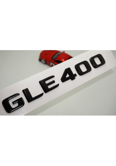Gls 400d Uyumlu Bagaj Parlak Siyah Abs 3m 3d Yazı Logo