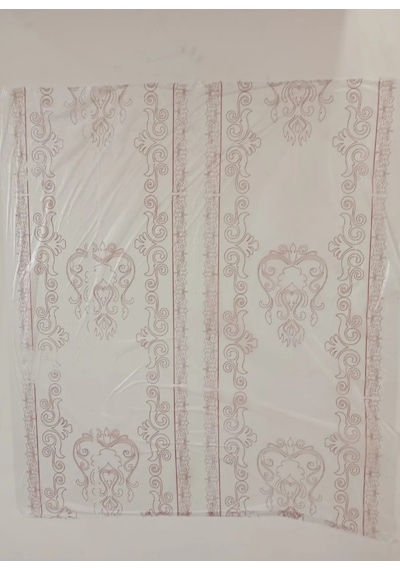 Masa Örtüsü Tek Kullanımlık Sofra 90 Cm X 50 Metre Şeffaf Desenli Naylon Sofra 3 Paket Toplam 150 Me Karışık