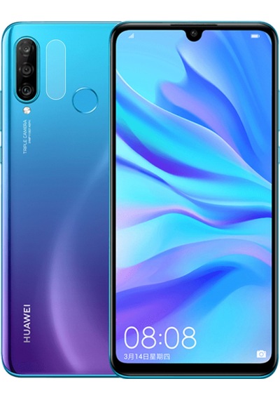 Huawei P30 Lite Kamera Lens Koruyucu 3D Cam