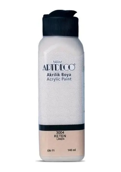 Artdeco Akrilik Boya 140 Ml Keten - 4 Adet Diğer