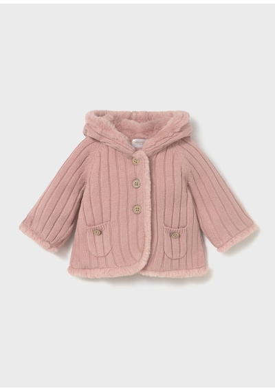 Mayoral Newborn Ponponlu Triko Hırka Pembe Pembe