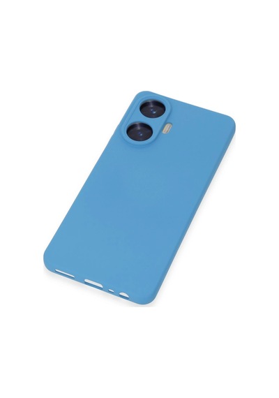 Uryport Realme C55 Kılıf Nano İçi Kadife Silikon - Mavi
