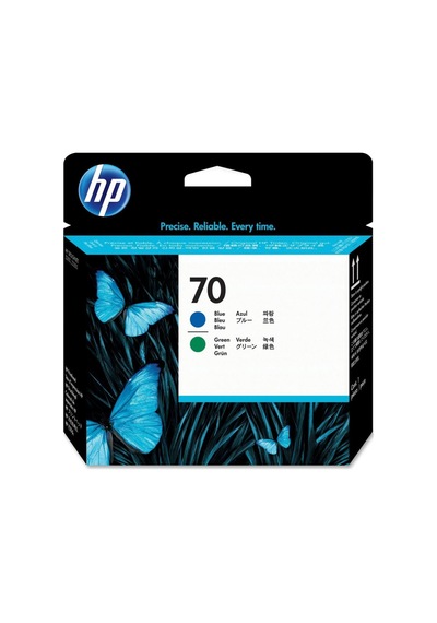 Hp No 70 Mavi+Yesil Baskı Kafası