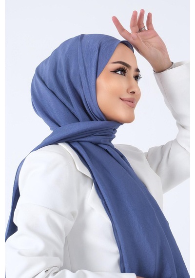 Harem Scarf Brisa Vual Şal - Koyu İndigo İndigo 924