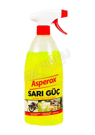 2 Adet Asperox Sarı Güç Sprey 1 Lt Diğer