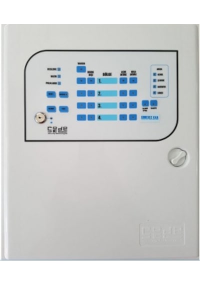 Codesec K4a Yangın Alarm Paneli 4 Bölgeli