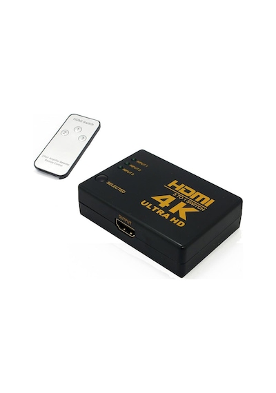 Gplus Ifswr-302 Hdmi 3 Port Giriş 1 Port Çıkış Kumandalı Switch