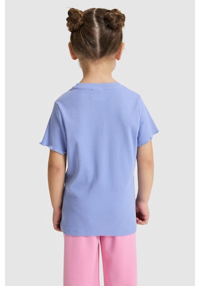 U.s. Polo Assn. Kız Çocuk Lila Tişört Basic 50325610-vr245 Lavanta