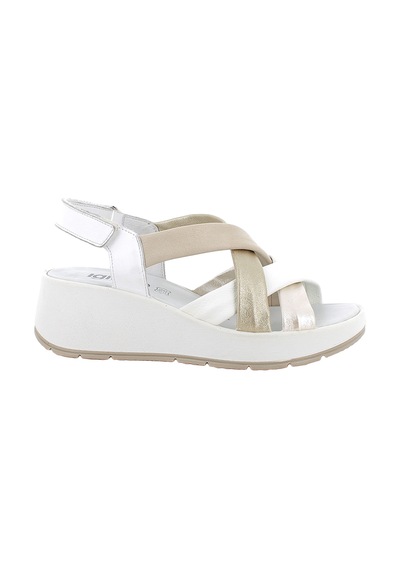 Bianco Platino Sandalet Kadın Diğer 1163199 Igı&co Dcr 11631 Fodera Capra Beyaz