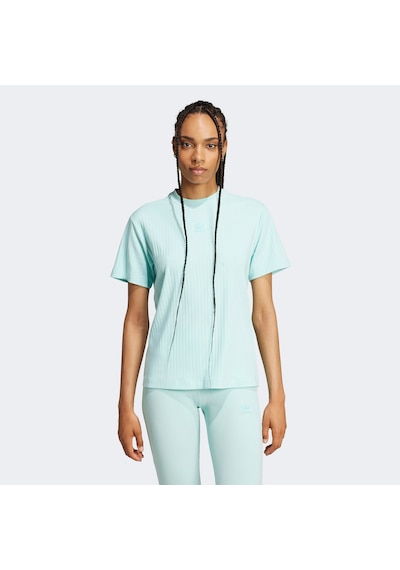adidas Essentials Wide Rib Kadın Mavi T Shirt Jc8060 Mavi