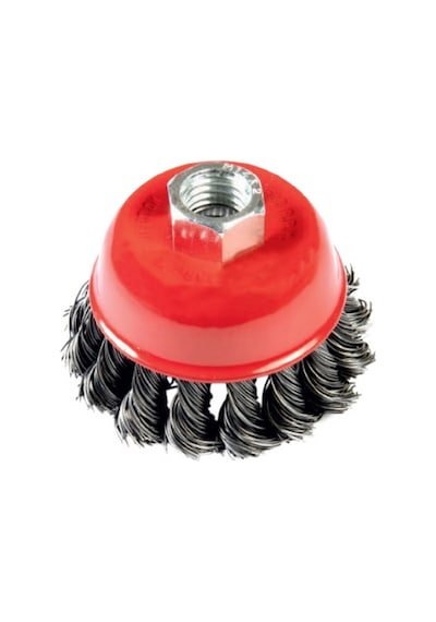 GFB Vidalı Burgulu Çanak Fırça 65 mm