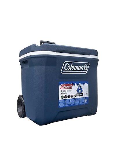 Coleman Xtreme Cooler Wheeled 50 Qt Tekerlekli Soğutucu Buzluk 47 Lt Lacivert