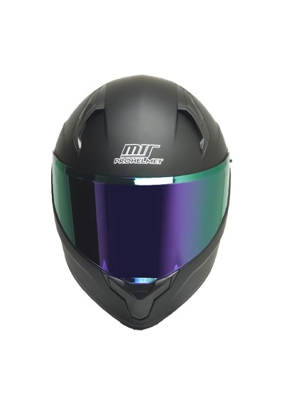 M910 Voge Motosiklet Kaskı Spoiler Mod Güneş Vizörlü Full Face Kask Siyah