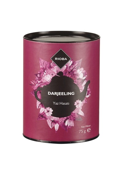 Rıoba Darjeeling Çayı 75 G Yaz Hasatı - Güçlü Aromatik Yaprak Çay 6'li Avantaj Paketi - 6 Adet Tarı