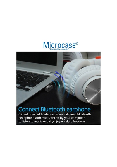Mini V5.0 USB Bluetooth Dongle 5.0 Bluetooth Adaptör - Al2392