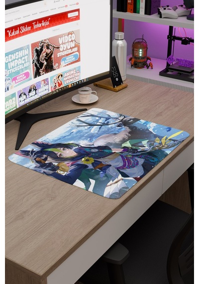 Tighnari Genshin Impact Anime Gacha V1 - 48x40 Xl Gaming Mouse Pad Fare Altlığı