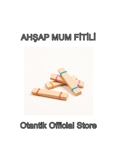Soya Mum Yapım Seti, 1Kg Soya Wax, Fitil,Çıtçıt,Ahşap Fitil,Kalıp