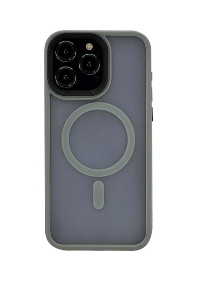 Nettech Apple Uyumlu iPhone 15 Pro Mat Renkli Magsafe Arka Koruma Kılıf - Pembe Pembe