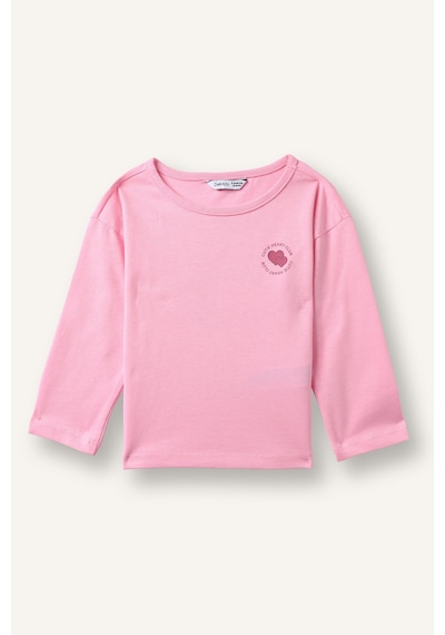 Defacto Kapüşonlu Cepli Fermuarlı Sweatshirt Sweatshirt Hırka Kız Bebek I0588a526aupn253 Pembe-pn253