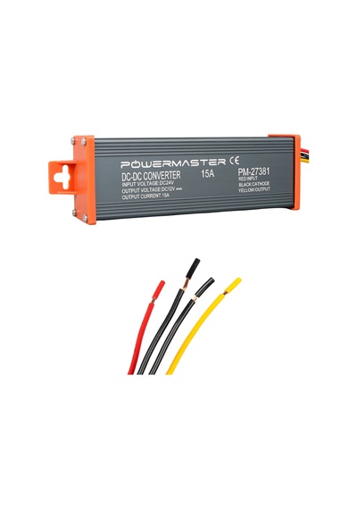 Xtechnx Xtechn80738535920 Powermaster Pm-27381 24v Dc / 12v Dc 15 Amper Oto Konvertör
