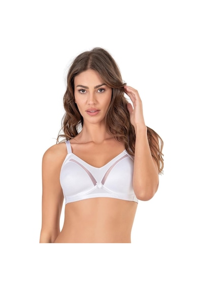 Le Jardin 9125 - B Desteksiz Balensiz B-cup Sütyen Beyaz