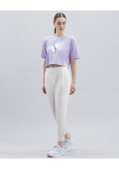W Micro Coll Daily Jogger Pant-krem Krem