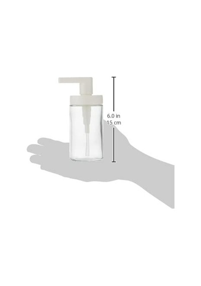 Ikea Tackan Sıvı Sabunluk, Beyaz Cam 903.223.03, 200ml 12 Izgara