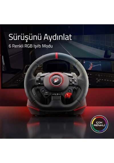 Flashfire F117 Monaco 900 / 270 Titreşimli Yarış Direksiyon Seti Hall-effect Sensör, 6 İleri Manuel Vites, 3 Pedallı Pc / Ps4 / Ps3 / Xbox Series X S / Switch Uyumlu Flashfire F117 Monaco 900 / 270 Titreşimli Yarış Direksiyon Seti Hall-effect Sensör, 6 İleri Manuel Vites, 3 Pedallı Pc / Ps4 / Ps3 / Xbox Series X S / Switch Uyumlu