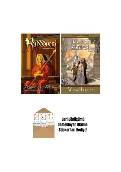 Ruhdöveni Raistlin Tarihçeleri 1. Kitap + İkizlerin Zamanı Efsaneler Serisi 1. Kitap