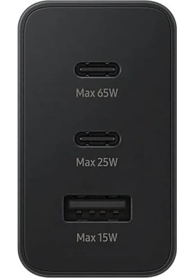 Samsung Uyumlu Ep - T6530 Type C & Type A Hızlı Şarj Aleti Üçlü (65W - 2