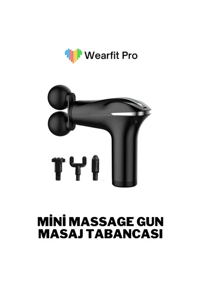 Wearfitpro Şarjlı Darbeli Masaj Tabancası Vücut Masaj Aleti