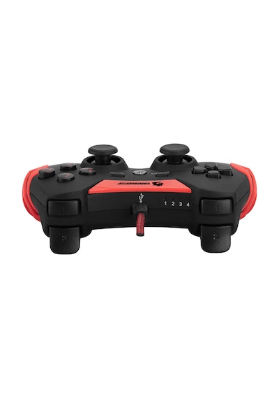 Gamebooster Gb-j54r Ps3 / Pc Uyumlu Kırmızı Kablolu Dualshock Titreşimli Gamepad