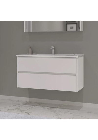 Orka Side 100 Cm Çekmeceli Beyaz Banyo Dolabı Takımı Çok Renkli Orka Side 100 Cm Çekmeceli Beyaz Banyo Dolabı Takımı Çok Renkli