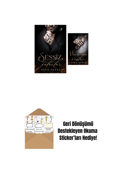 Sessiz Yalanlar + Parçalanmış Ruhlar + Okuma Sticker'ları