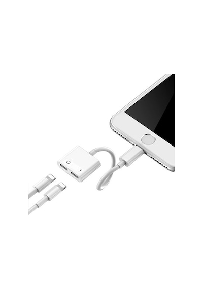 Ally Apple Uyumlu iPhone  Lightning Kulaklık ve Şarj Çevirici & Dönüştürücü