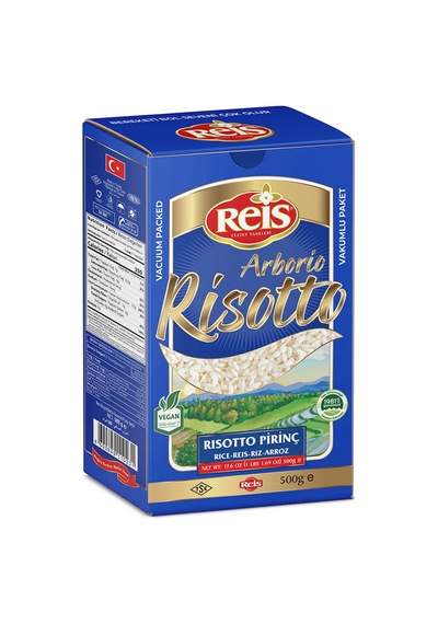 Reis Arborio Risotto Vakumlu Pirinç 500 G - 8 Adet Tarı