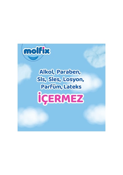 Molfix Mega Paket Bebek Bezi 6 Beden 15+ Kg 80 Adet 6 Numara