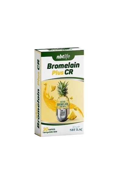 Nbtlife Bromelain Plus Cr 30 Kapsül