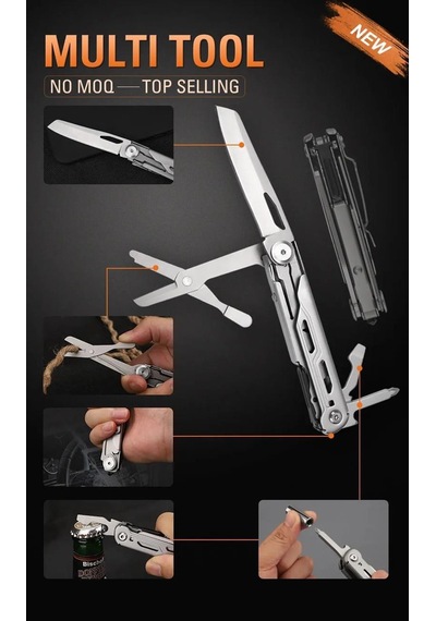Grand Kamp Harvest Ghk6b-p01 Easy Carry Multi Tool Açık Gri