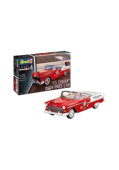 Revell 1955 Chevy Indy Pace Car - 1/25 - 7686
