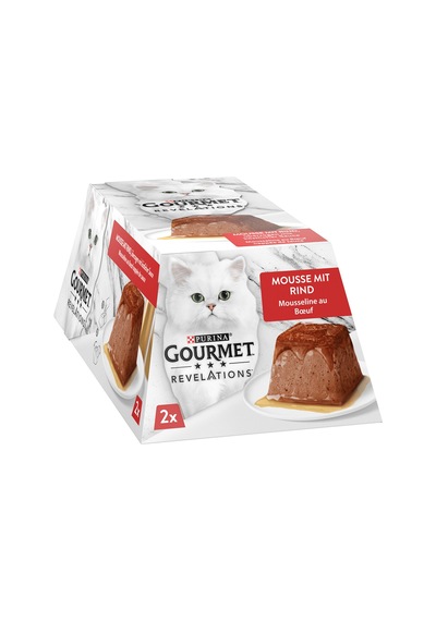 Gourmet Revelations Sığır Etli Yaş Kedi Maması 2 X 57g - 6 Adet Tarı
