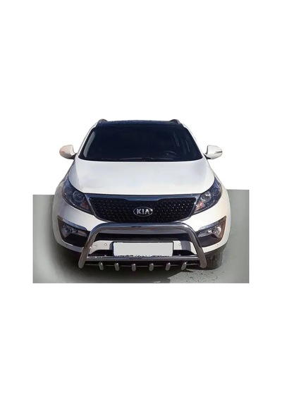 Kia Sorento 2010-2015 Uyumlu - Ön Koruma - Karterli - Ara Borulu - 60 - Bream A