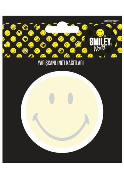 Smiley Şekilli Yapışkanlı Not Kağıdı 50 Yaprak 2 Adet